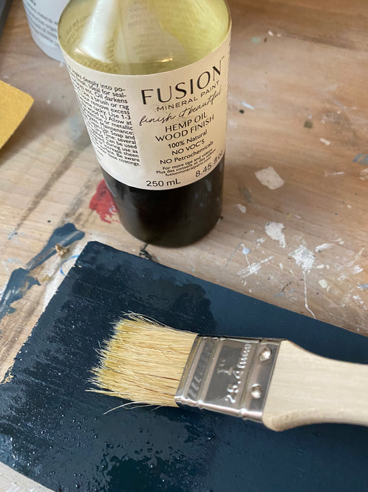 Wet Sanding with Fusion Hemp Oil