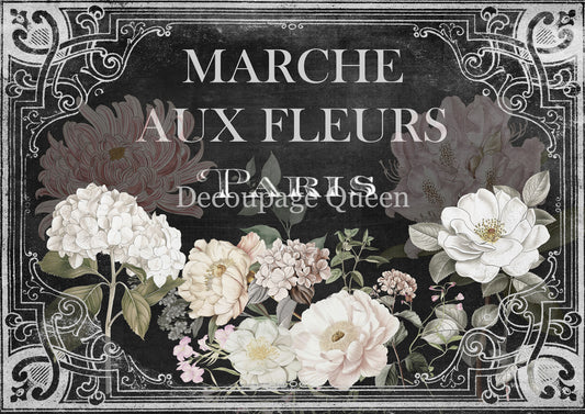 Decoupage Queen Rice Paper - Marche Aux Fleurs
