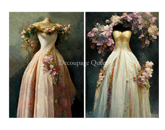 Decoupage Queen - Spring Gowns