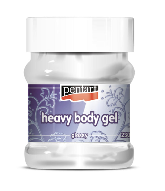 Pentart Heavy Body Gel - glossy - transparent