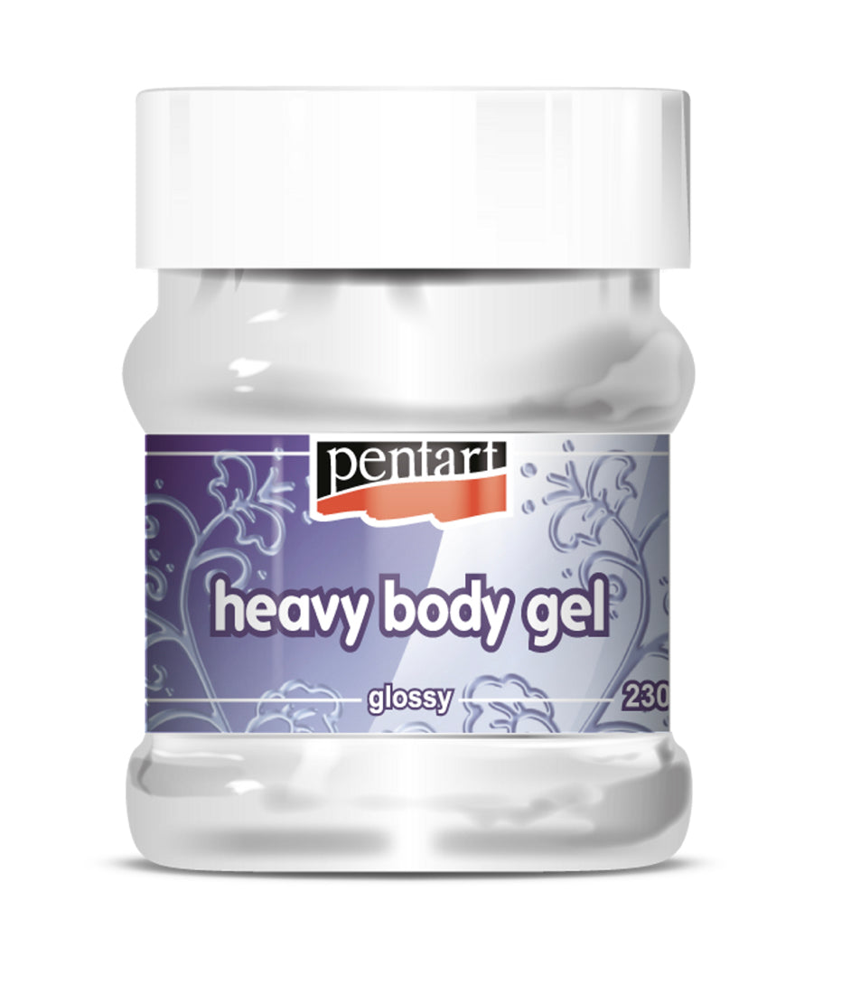 Pentart Heavy Body Gel - glossy - transparent