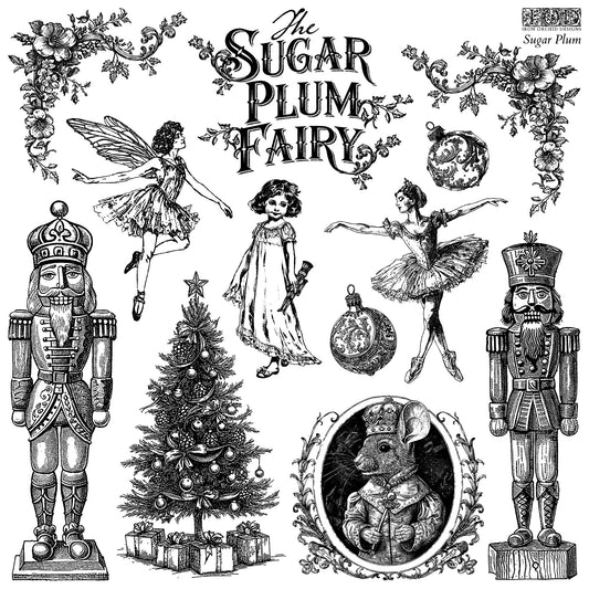 Sugar Plum 12x12 Stamp