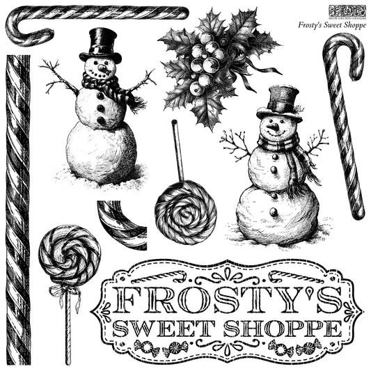 IOD FROSTY'S SWEET SHOPPE STAMP