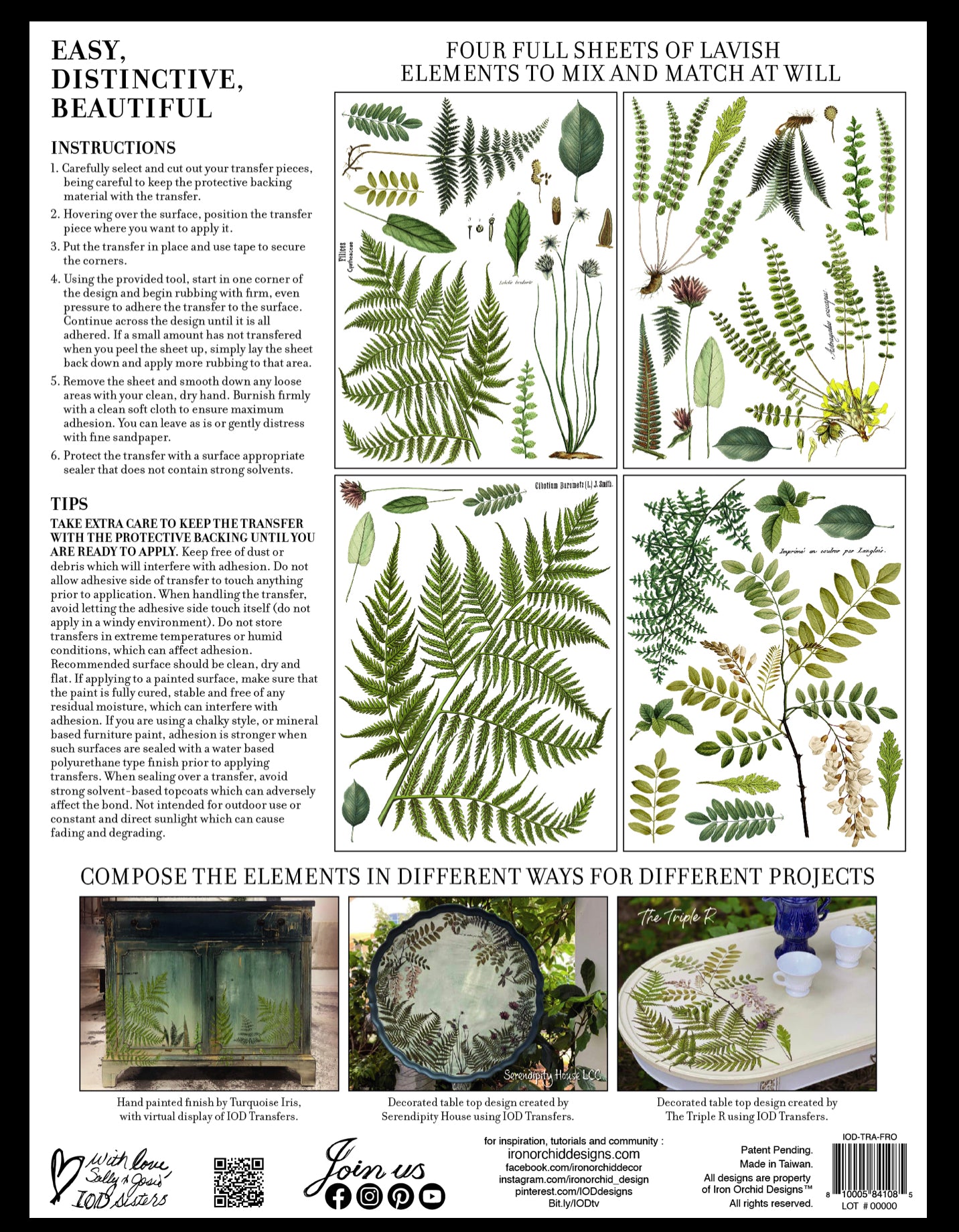 Fronds Botanical Transfer