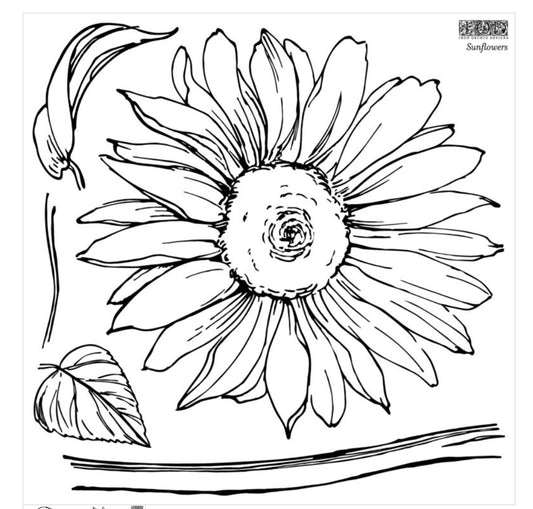 Sunflowers Stamp