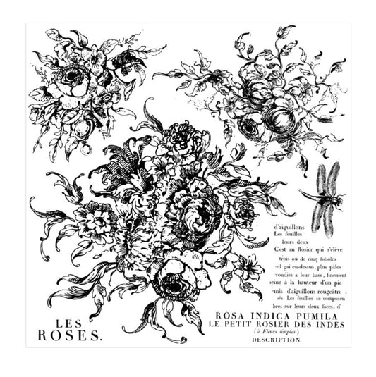 Rose Toile Stamp